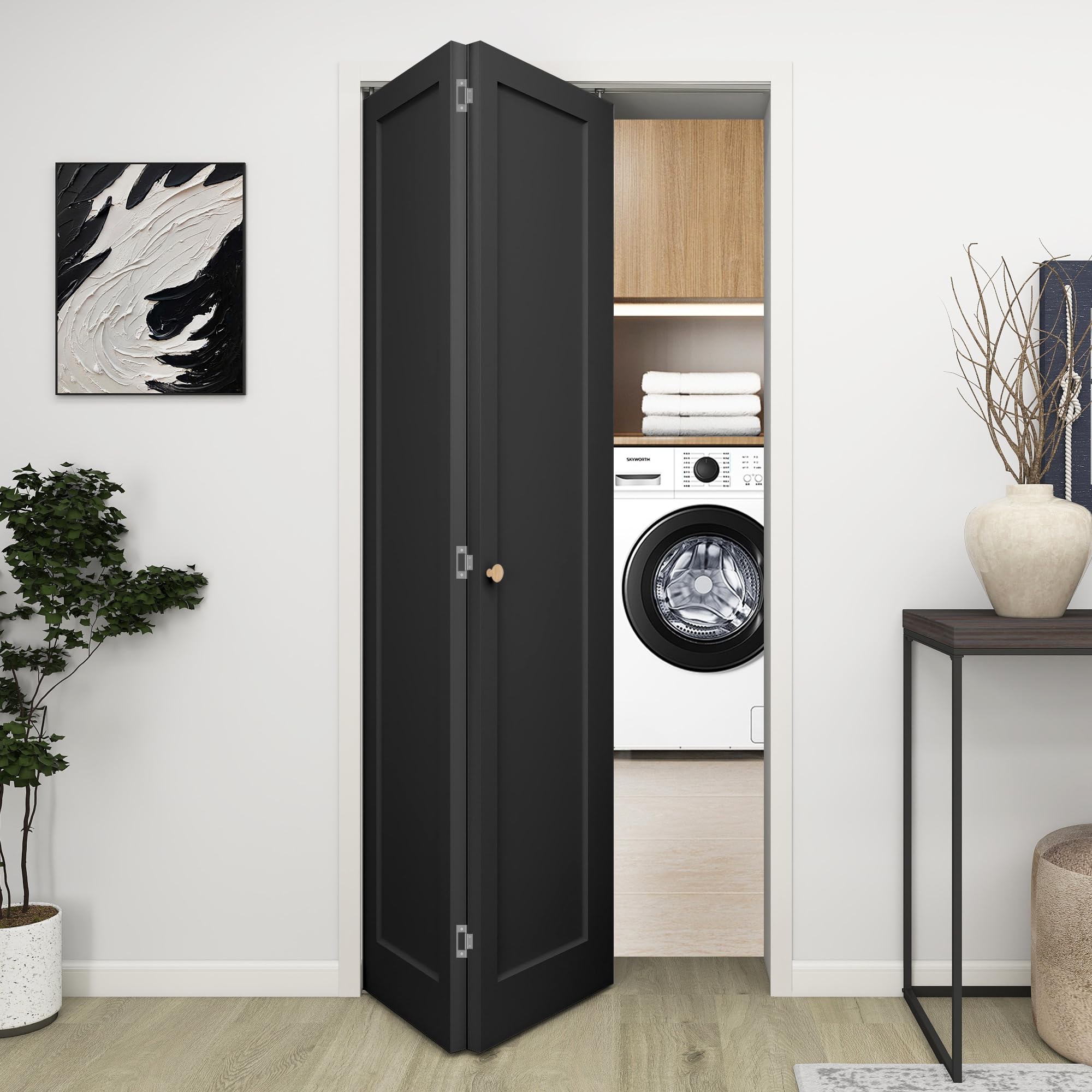Amazon.com: BarnSmith 36 in.x 80 in. Bifold Barn Door, 1 Panel